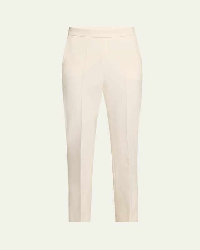 Nepeta Skinny Leg Long Trousers, White